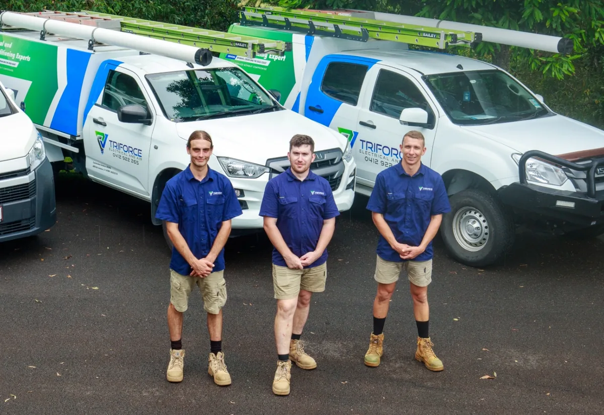 Triforce Electrical and Air team