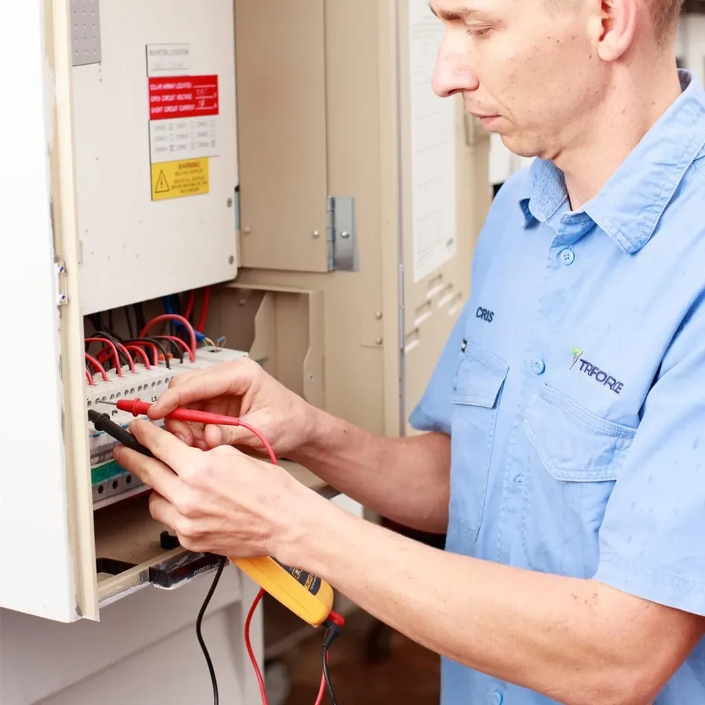 Commercial switchboard and electrical distribution board
