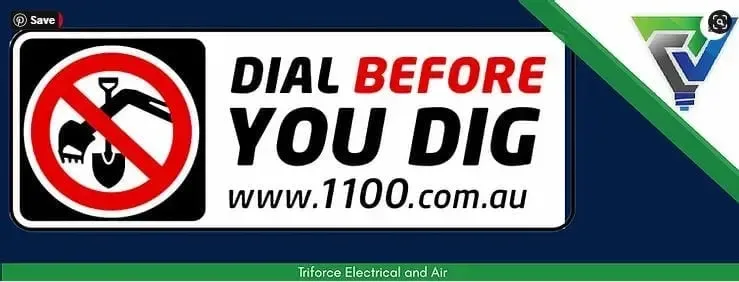Dial Before You Dig &ndash; free service to locate underground utilities before excavation work